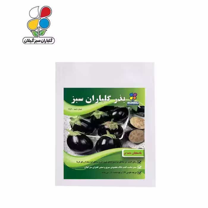 بذر بادمجان دلمه ای بسته بندی بزرگ ( بسته 24 عددی )