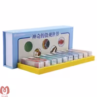 مجموعه نمونه‌ آماده 50 عددی میکروسکوپی برسر