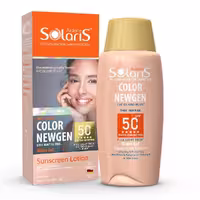 ضد آفتاب کالر نیوژن SPF50 برند آردن سولاریس رنگ بژ روشن