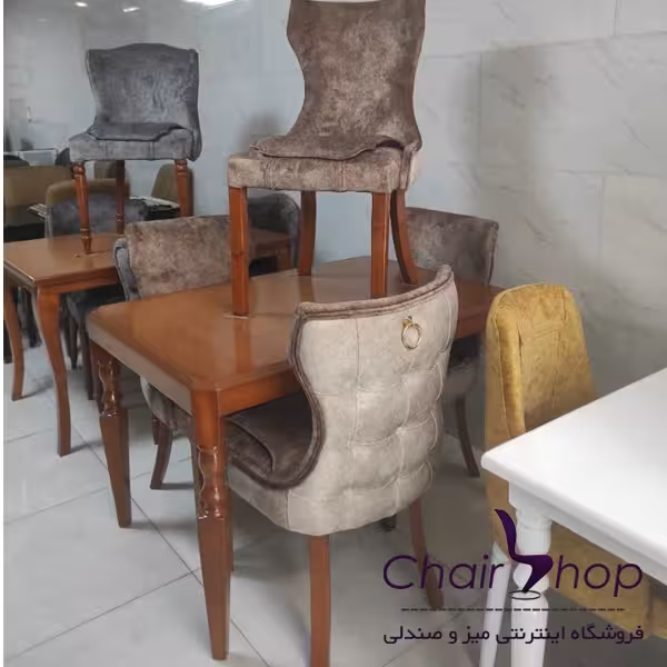 میز تک ناهارخوری چهارنفره مدل آرکا