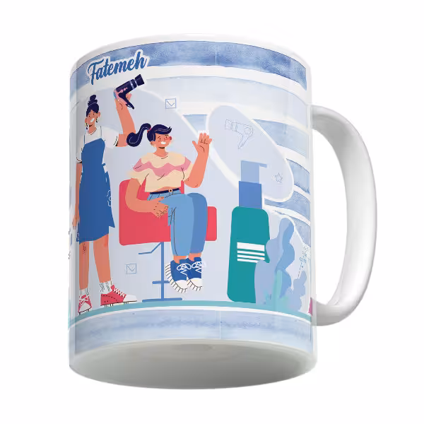 خرید ماگ-لیوان   آرایشگر  فاطمه