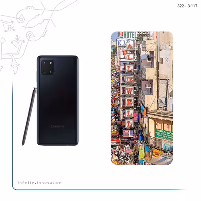 برچسب پوششی ماهوت مدل City of Delhi مناسب برای گوشی موبایل سامسونگ Galaxy Note 10 Lite
