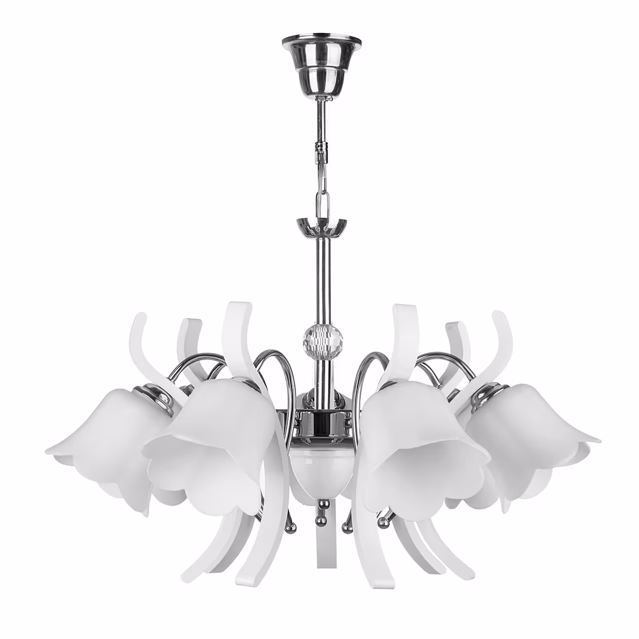 لوستر هفت شعله چشمه نور کد A888/7-WT