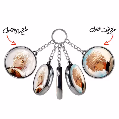 جاکلیدی خندالو طرح فوشی انیمه به تو ای ابدی مدل دوطرفه کد 1568515680