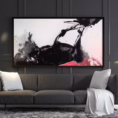 تابلو نقاشی طرح انتزاعی کد 003