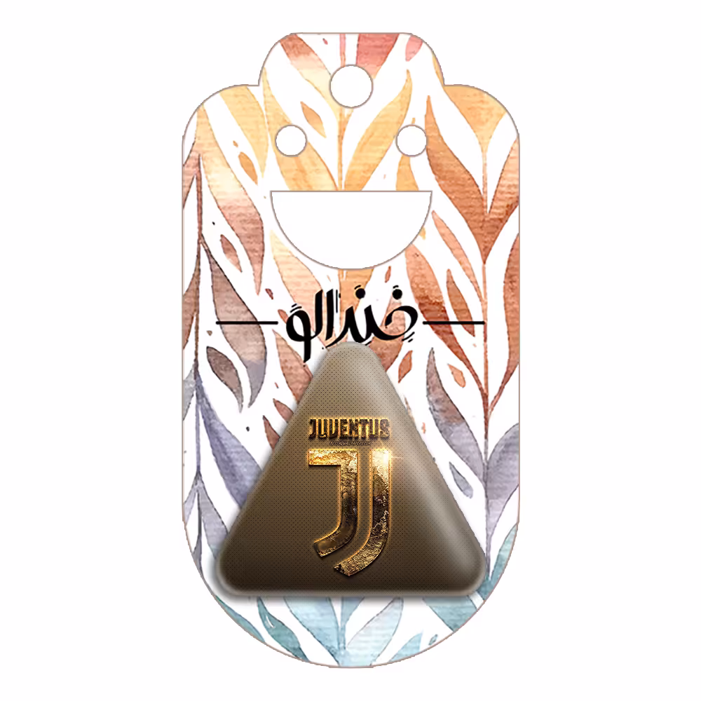 پیکسل خندالو طرح باشگاه یوونتوس مدل مثلثی کد 2072