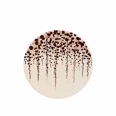 بشقاب دیوارکوب سفالی طرح  دریم کچر مجموعه 4 عددی