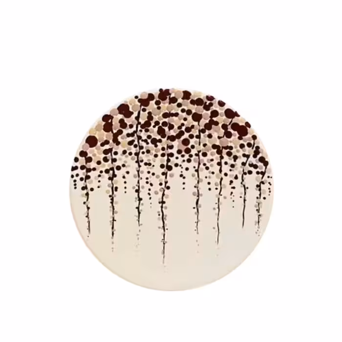 بشقاب دیوارکوب سفالی طرح  دریم کچر مجموعه 4 عددی