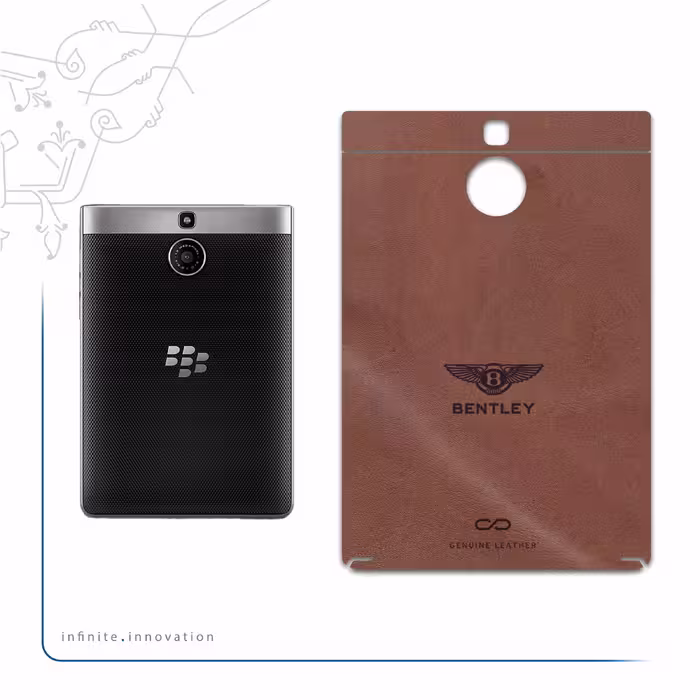 برچسب پوششی ماهوت مدل MNL-BNTLY مناسب برای گوشی موبایل بلک بری Passport Silver Edition