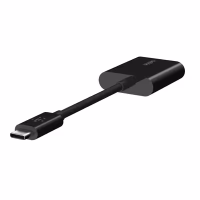 مبدل 1 به 2 USB-C بلکین مدل F7U081btBLK