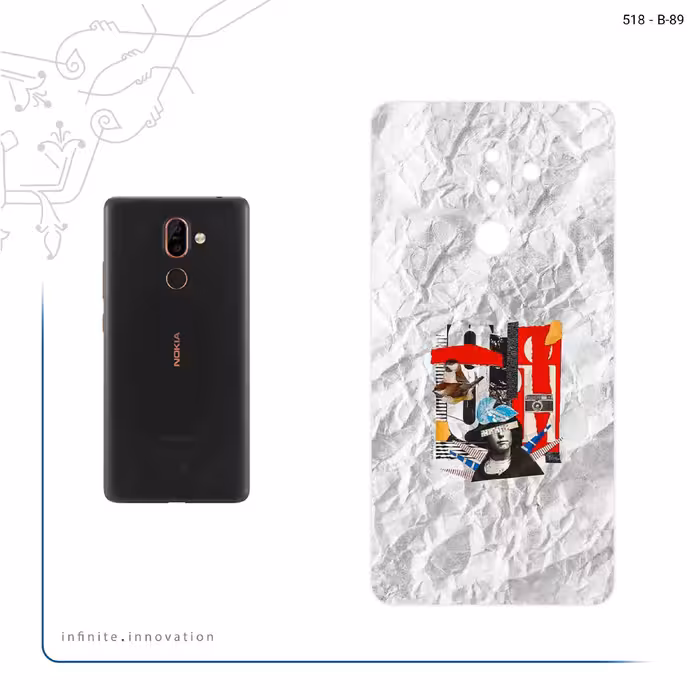 برچسب پوششی ماهوت مدل 2 Collage of Surrealism مناسب برای گوشی موبایل نوکیا 7 Plus