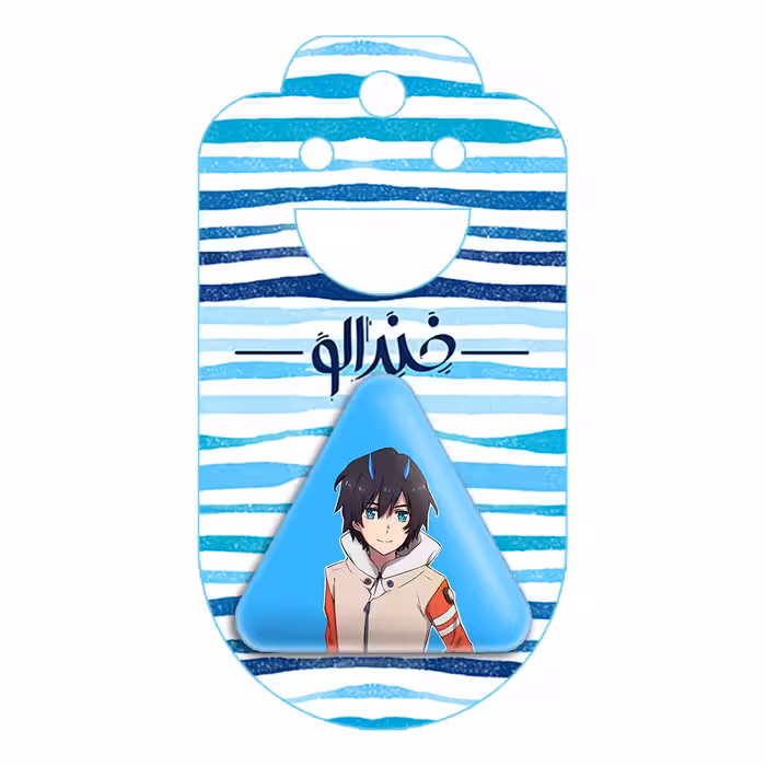 پیکسل خندالو طرح هیرو انیمه دارلینگ Darling مدل مثلثی کد 10514