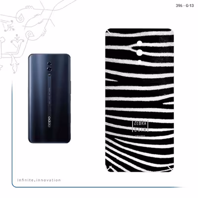 برچسب پوششی ماهوت مدل Zebra Skin مناسب برای گوشی موبایل اپو Reno