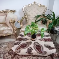 سفره قلمکار مدل گل پته ای