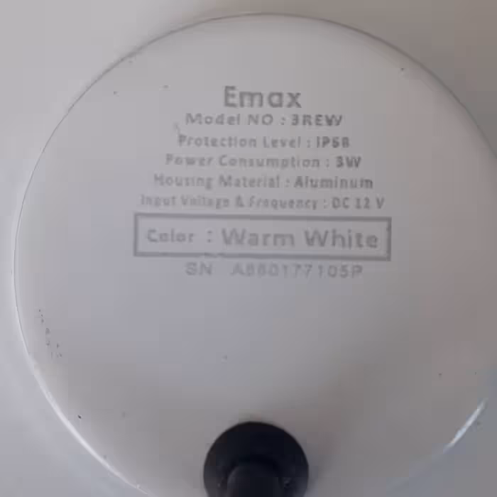 چراغ استخری 54 وات ایمکس مدل توکار فول کالر کد 54RERGB