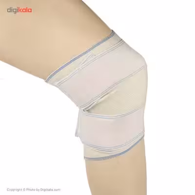زانوبند پاک سمن مدل Woolen With Adjustable Straps سایز بزرگ