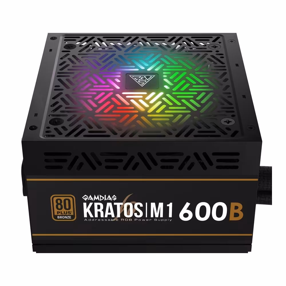 منبع تغذیه کامپیوتر گیم دیاس مدل KRATOS M1 600B