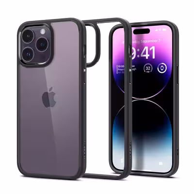 کاور اسپیگن مدل Crystal Hybrid مناسب برای گوشی موبایل اپل iPhone 14 Pro 