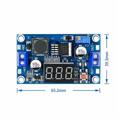 ماژول رگولاتور افزاینده ولتاژ مدل voltage display کد 15w