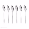 قاشق چای خوری ناب استیل مدل Palermo بسته 6 عددی
