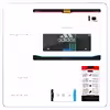 برچسب پوششی ماهوت مدل adidas-Logo مناسب برای تبلت سامسونگ Galaxy Tab S2 9.7 2016 T819N