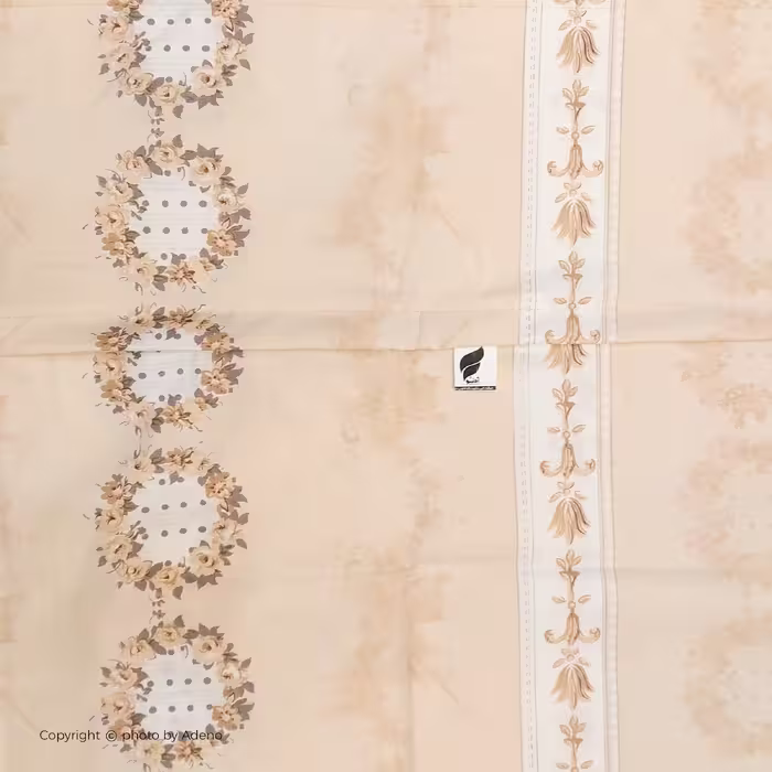 ملحفه آدنو مدل مهتاب کد IR74 یک نفره سایز 120x200 سانتیمتر