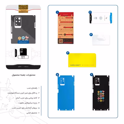 برچسب پوششی ماهوت مدل Doughnut-FullSkin مناسب برای گوشی موبایل اینفینیکس Note 10