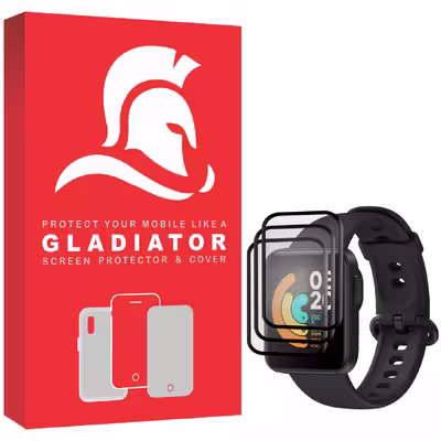 محافظ صفحه نمایش گلادیاتور مدل GWP3000 مناسب برای ساعت هوشمند شیائومی Mi Watch Lite بسته سه عددی