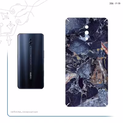 برچسب پوششی ماهوت مدل Broken black marble مناسب برای گوشی موبایل اپو Reno