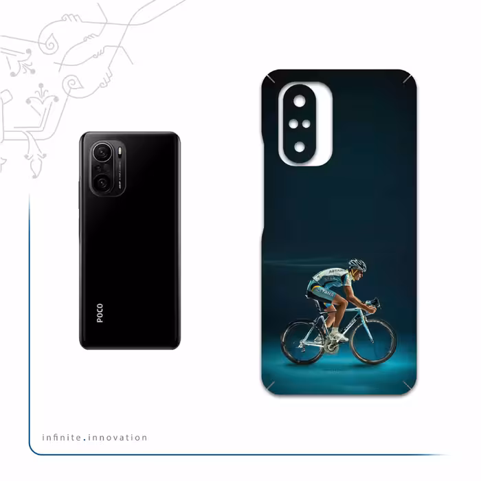 برچسب پوششی ماهوت مدل Road-cycling مناسب برای گوشی موبایل شیائومی Poco F3 5G
