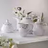 سرویس غذاخوری 81 پارچه چینی زرین ایران مدل شهرزاد باغستان درجه عالی