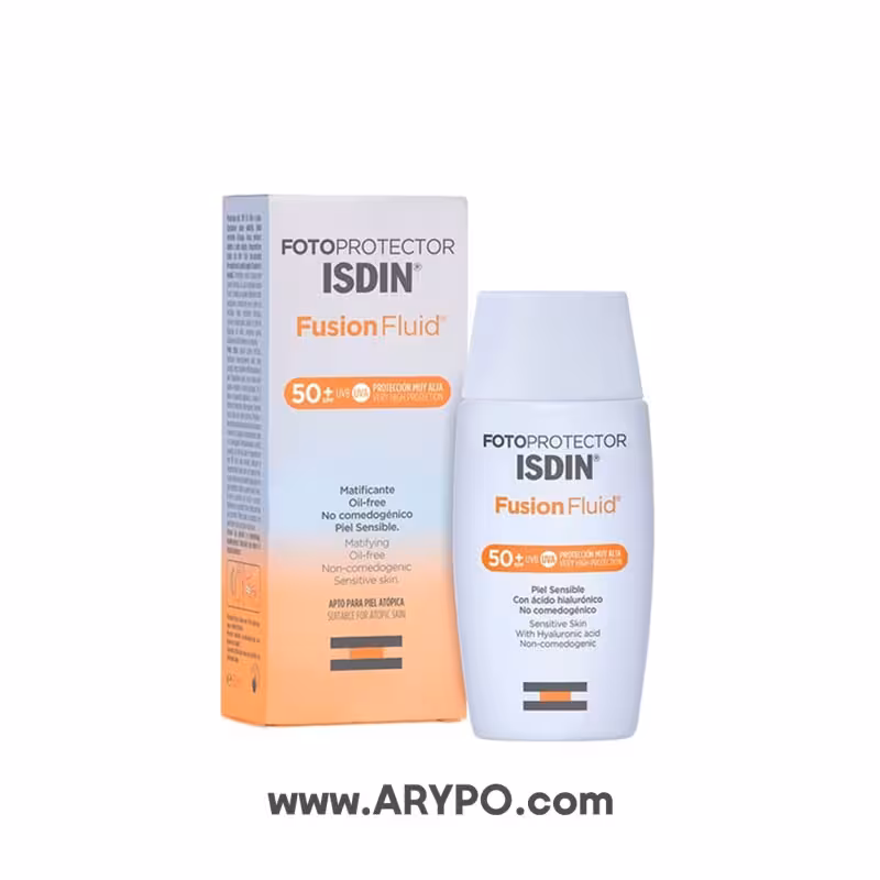 ضد آفتاب ایزدین SPF50 سری Fusion Fluid