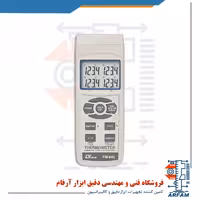 ترمومتر 4 کانال PT100 و K با پورت RS232 لترون LUTRON TM-946