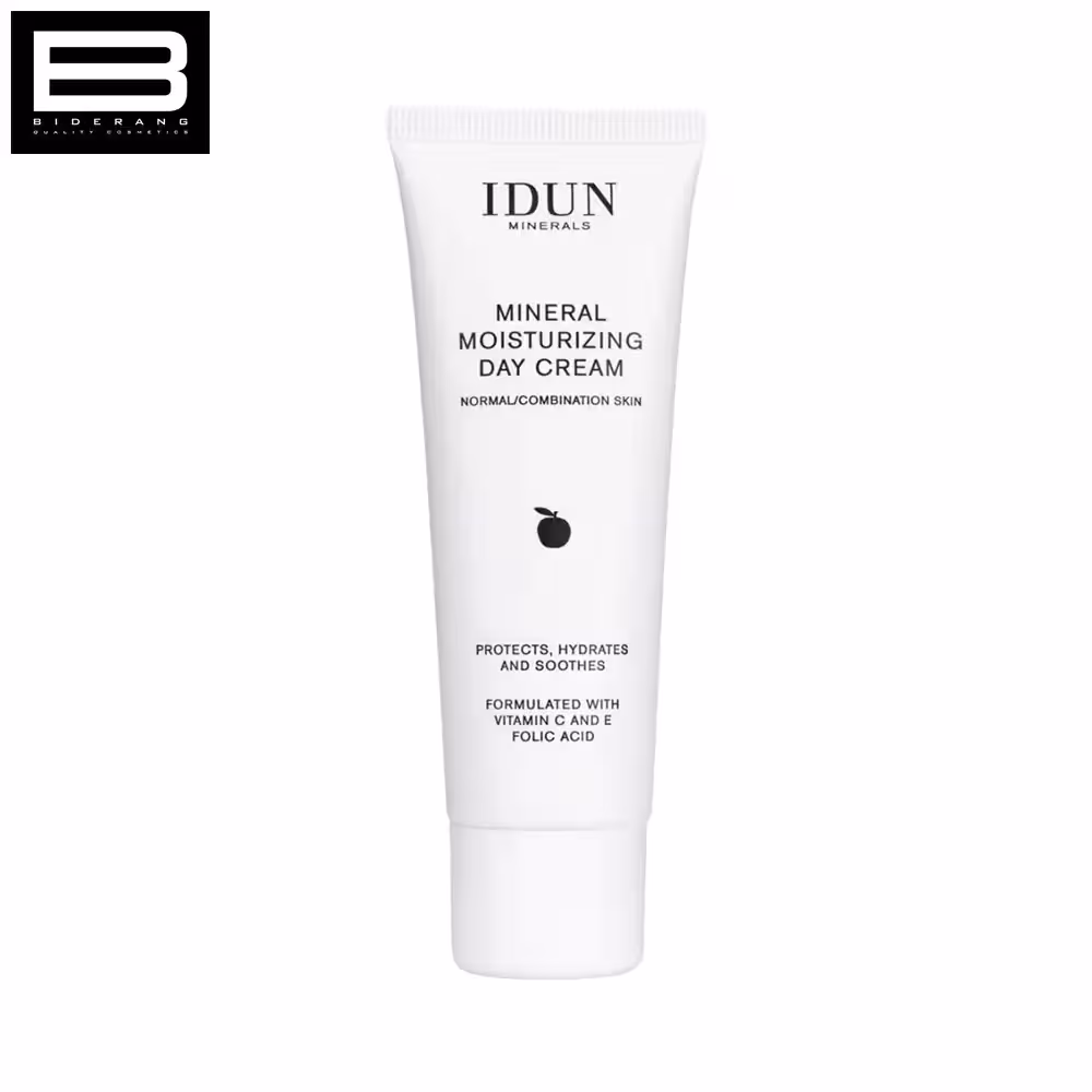 کرم روز مرطوب کننده معدنی ایدون حجم 50ml