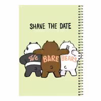 دفتر مشق 80 برگ اس جی مدل خرس