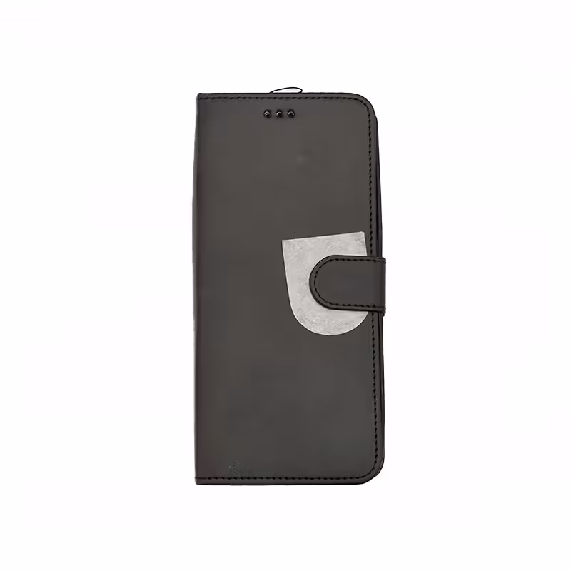 قاب گوشی سامسونگ Samsung Galaxy A05S کیف کتابی چرم مگنتی جاکارتی و بنددار قهوه ای تیره