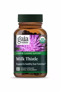 کپسول گیاه خار مریم Gaia Herbs - بسته 60 عددی