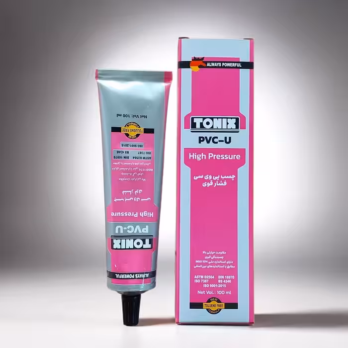 چسب پی وی سی فشار قوی تونیکس
