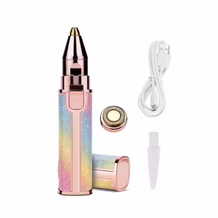 موزن ابرو و صورت BZ-203B | تیغه دوکاره و شارژی