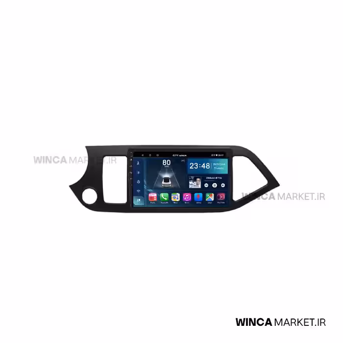 مانیتور اندروید کیا پیکانتو سری S500 BLU-RAY مدل GM855 برند وینکا WINCA