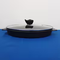 تابه ماهی چدن گرانیت سایز 40 SAMSET سام ست بسته 1 عددی با 2 سال گارانتی