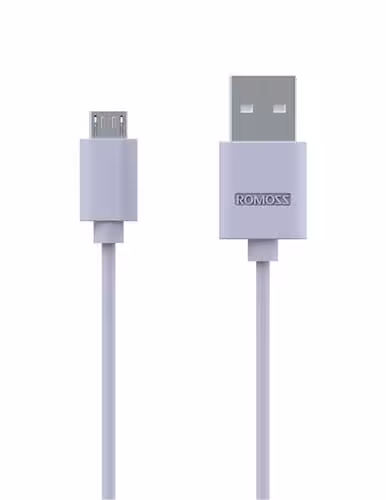 کابل تبدیل USB به MicroUSB روموس مدل CB1 طول 0.3 متر