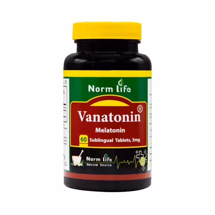 قرص واناتونین ملاتونین 3 میلی گرم 60 عددی نورم لایف