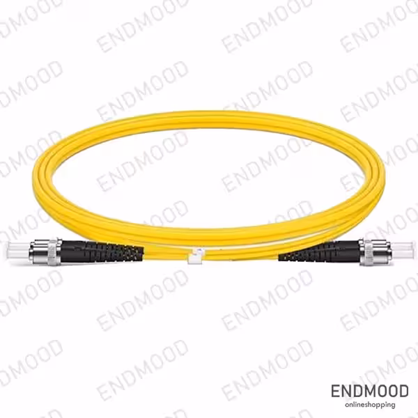 پچ کورد فیبر نوری 2 متری نگزنس ST-ST داپلکس سینگل مود Nexans