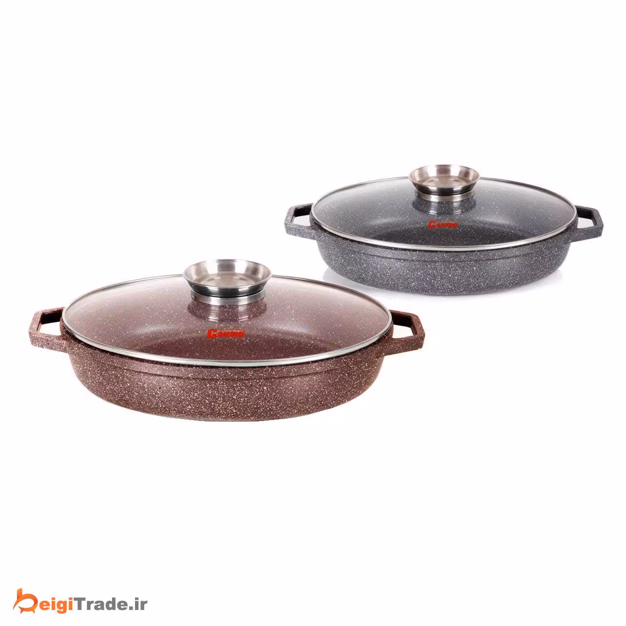 تابه بیضی گرانیت سایز 30 کاندید