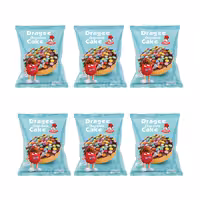 کیک با روکش شکلاتی و دراژه ایسترم 60 گرمی بسته 24 عددی