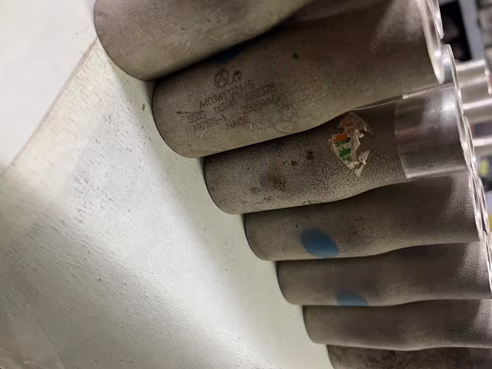 سوییچ نیپل صاف  3/4 * 1 اینچ رده 80 از جنس  A403 WP 321 S