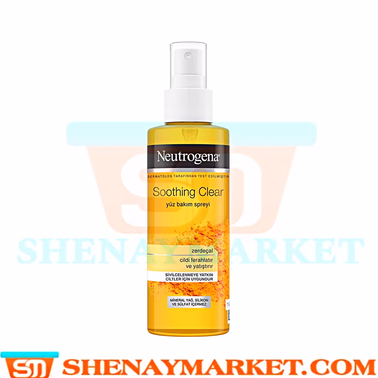 تونر زردچوبه نوتروژینا مدل soothing clear حجم 125 میل