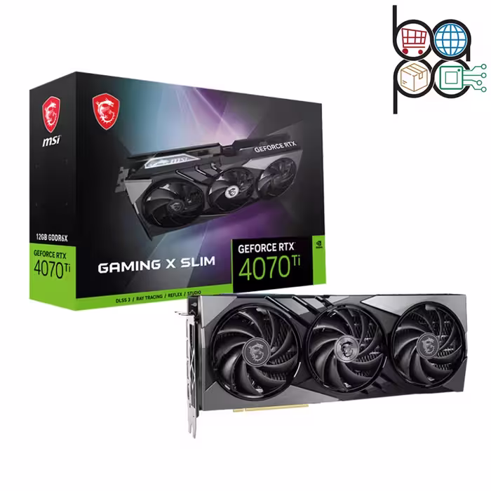 کارت گرافیک MSI مدل RTX 4070 Ti GAMING X SLIM 12G