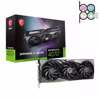 کارت گرافیک MSI مدل RTX 4070 Ti GAMING X SLIM 12G
